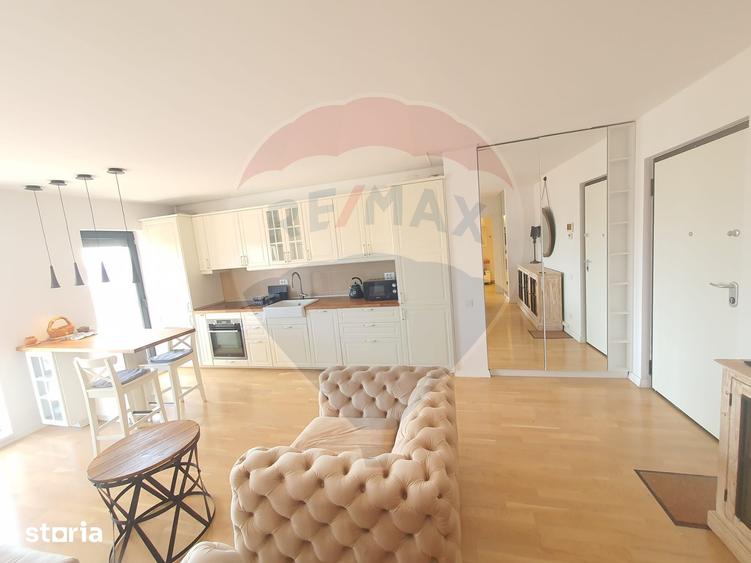 Apartament cu 2 camere, mobilat în Grivița