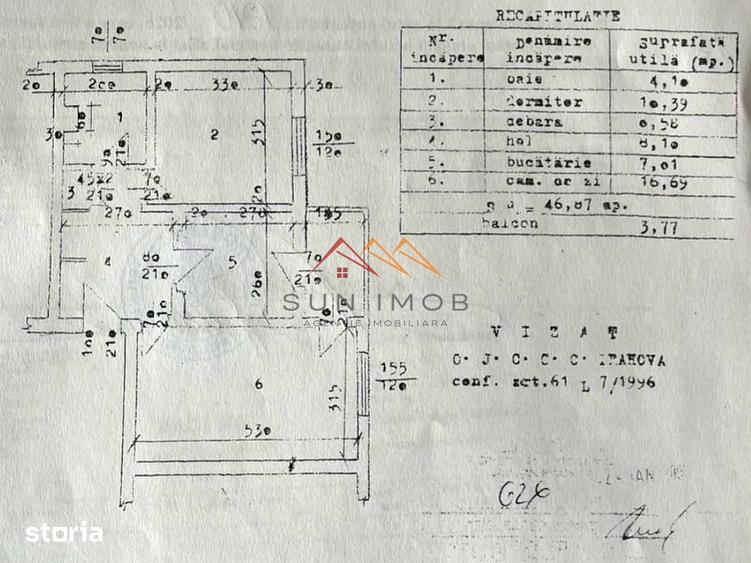 Apartament cu 2 camere decomandat în Vest