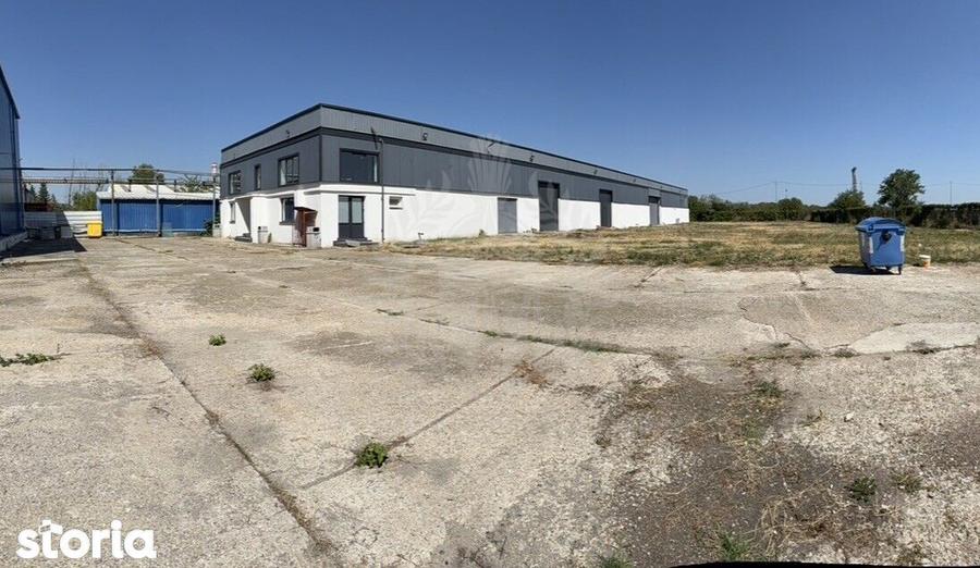 Hala industriala de inchiriat 1200mp, platforma betonata, zona AFI - 11