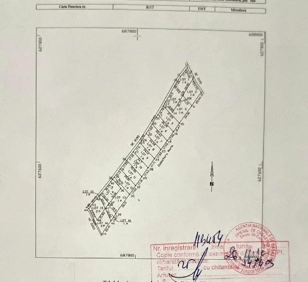 Teren de 596 mp, în Proselnici