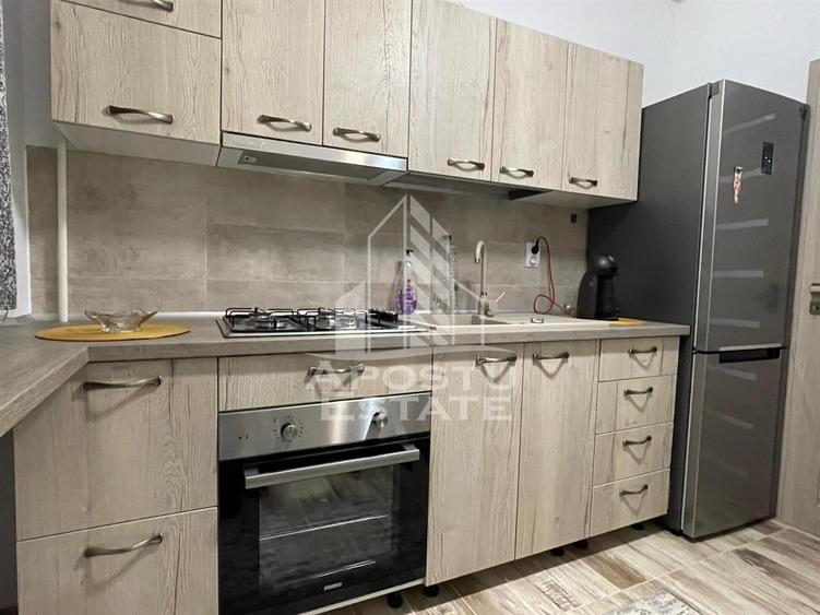 Apartament cu 3 camere decomandat, mobilat în Braytim