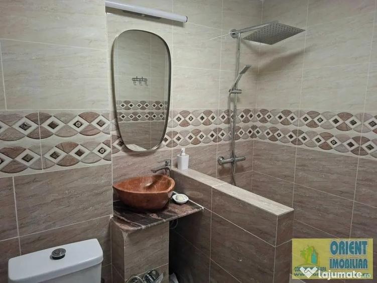 Centru, de inchiriat 3 camere, mobilat modern, gaze - 5