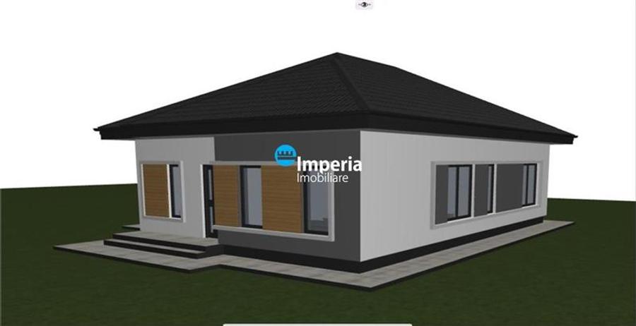 Casă individuală cu 4 camere cu Teren 440 Mp în Horpaz