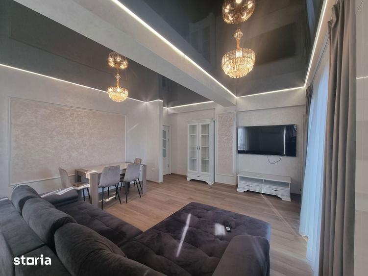 Apartament cu 3 camere, mobilat în Capitol