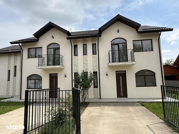 Vila 4 camere cu arhitectura deosebita langa padure in Corbeanca ! - 9