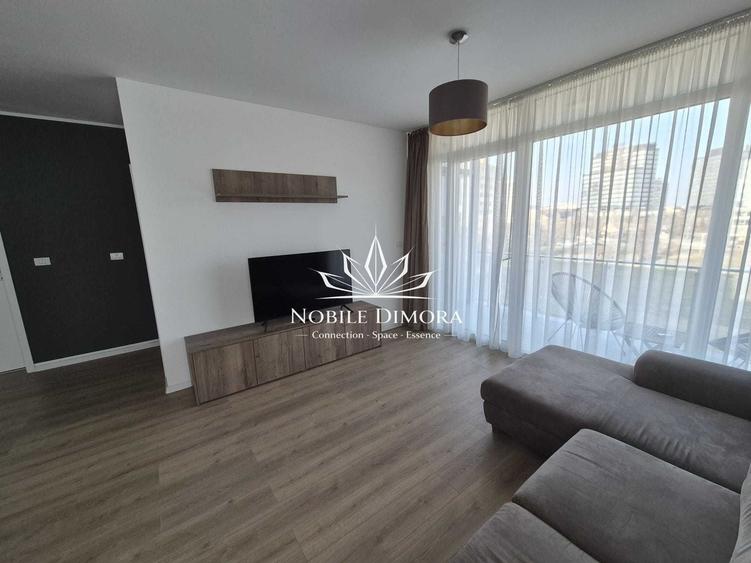Apartament cu 2 camere semidecomandat, mobilat în Central