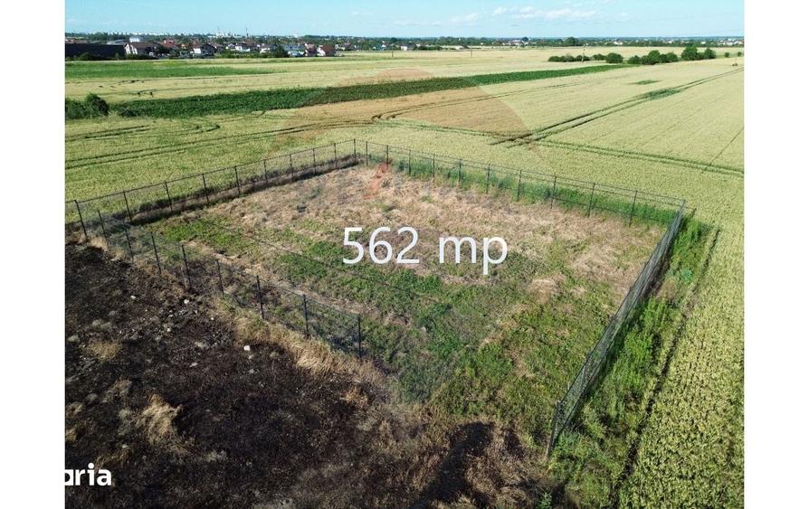 Teren de 562 mp, în Vidra