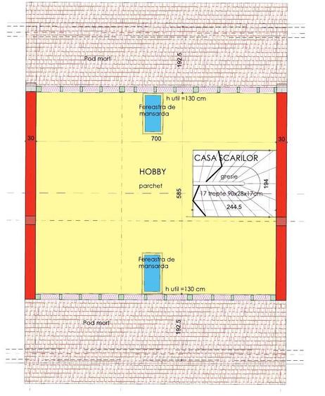 Duplex cu 4 camere cu Canalizare în Orașul Vechi