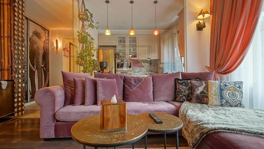 Apartament cu 2 camere, mobilat în Blumăna