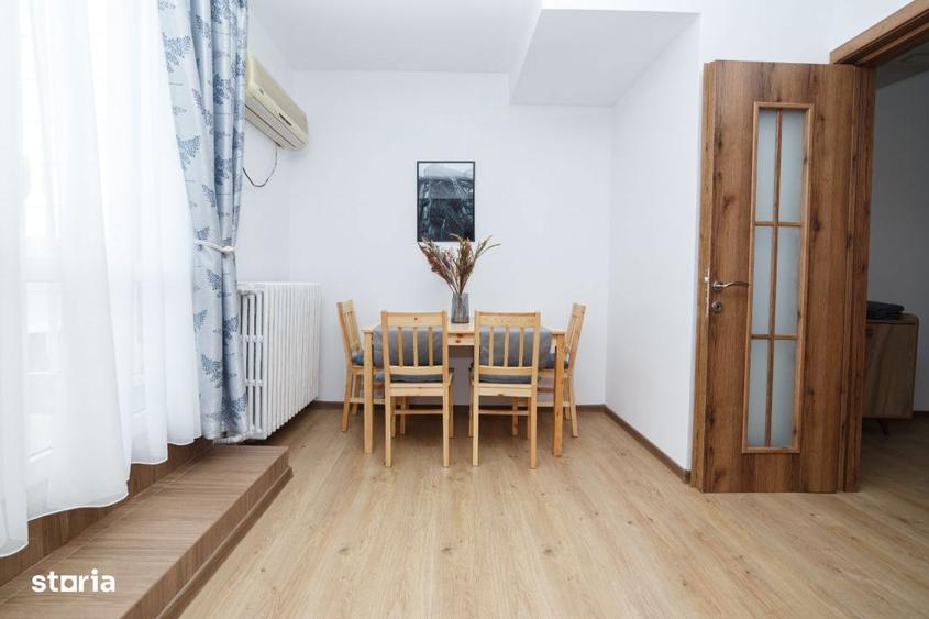Apartament cu 2 camere semidecomandat, mobilat în Centrul Istoric