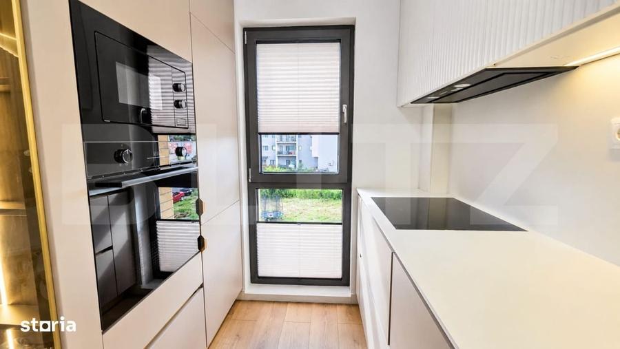 Apartament modern cu 3 camere, 65 mp, parcare subterana, Calea Moldove - 7