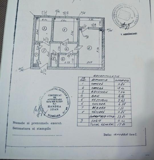 Vânzare apartament 2 camere Ozana - 1