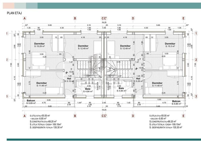 Casă cu 4 camere cu Teren 220 Mp în Gilău
