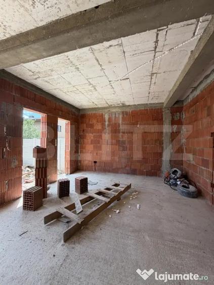 Casa P+1, 3 dormitoare, 105 mp, 200 mp teren, toate utilitat - 2