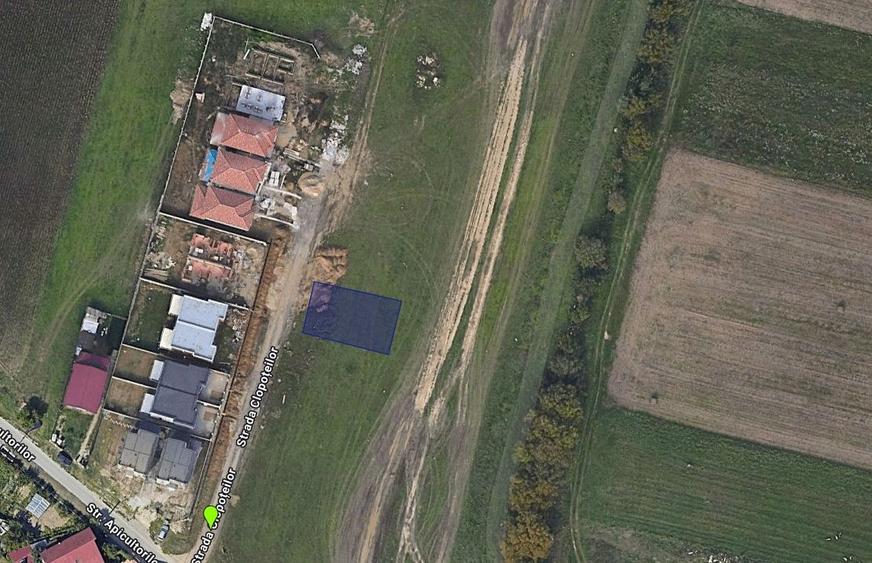 Teren Construcții intravilan de 760 mp, în Giroc