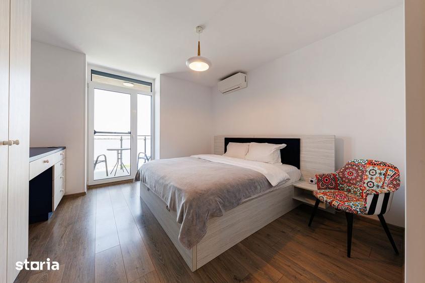 Apartament cu 3 camere decomandat, mobilat în Buziașului