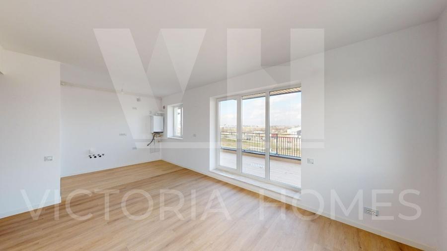 Apartament cu 2 camere semidecomandat în Pipera — fotografia 1