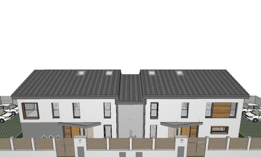 Duplex cu 4 camere cu Teren 280 Mp în Florești