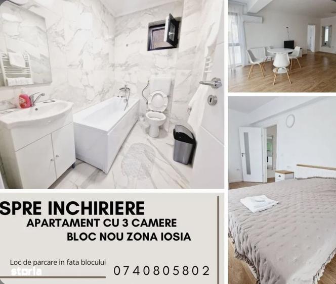Apartament cu 3 camere în Iosia