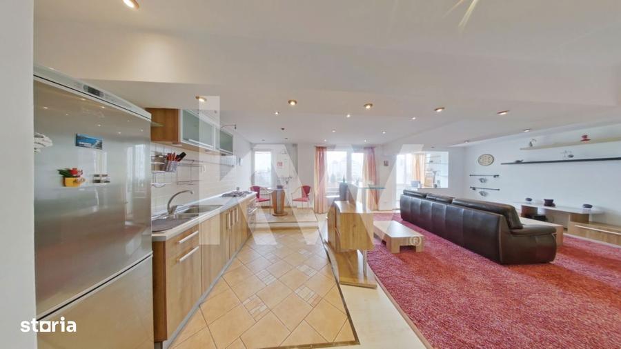Apartament cu 2 camere semidecomandat, mobilat în Sud