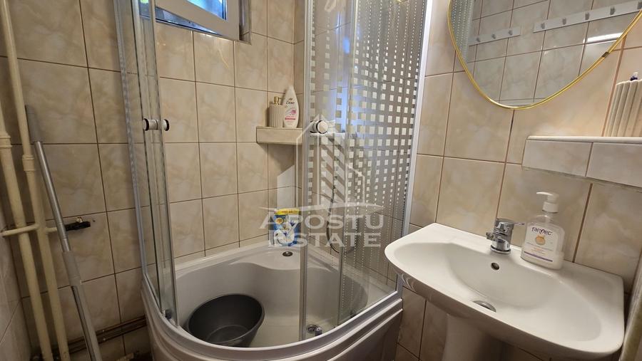 Apartament cu 2 camere, etaj intermediar, centrala proprie, zona Dacia - 10