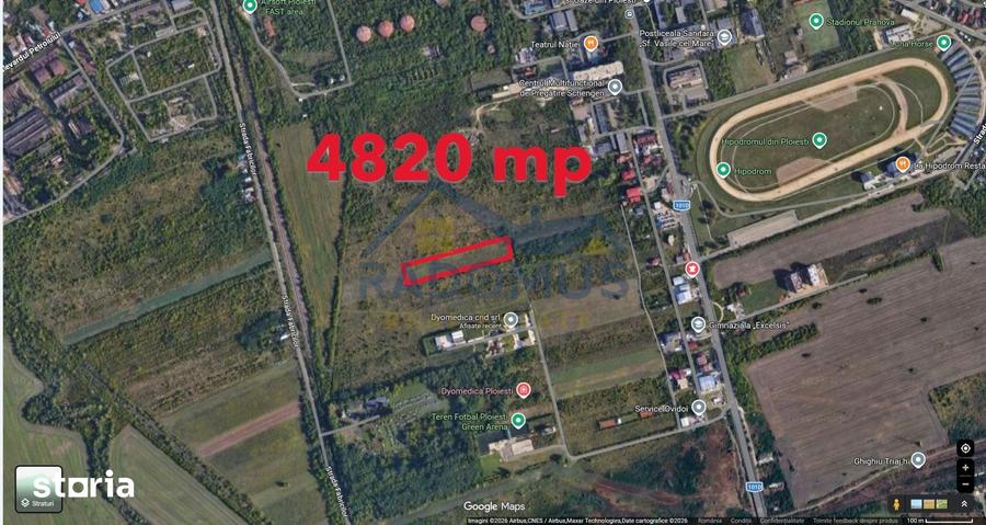 Teren de 4820 mp, în Hipodrom