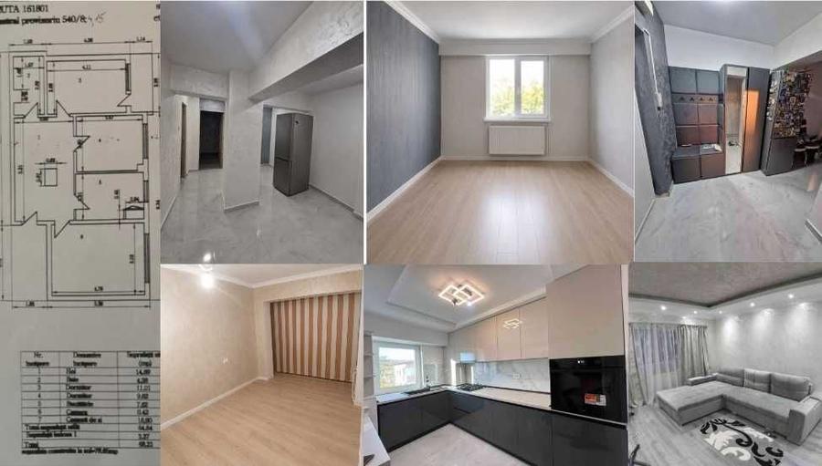 Apartament cu 3 camere decomandat în Ultracentral