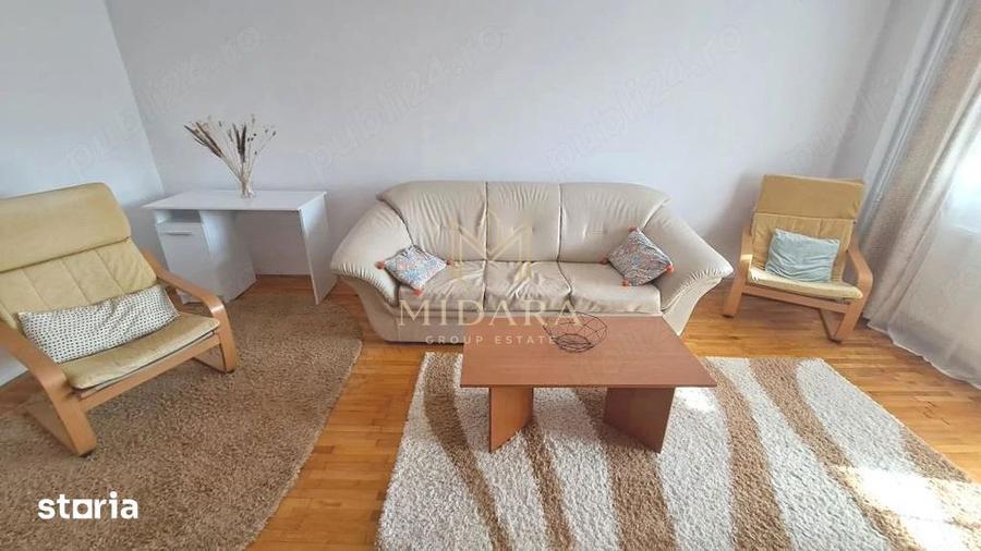 Apartament cu 2 camere decomandat, mobilat în Grivița
