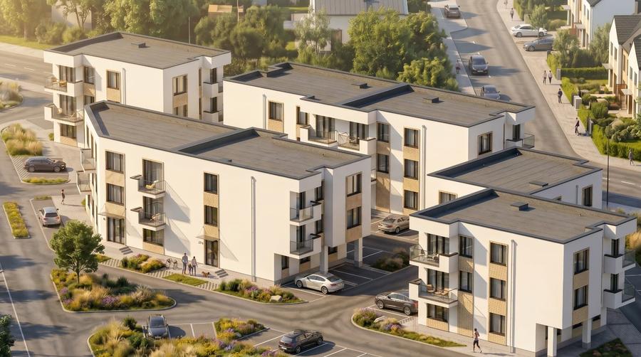 Apartament cu 3 camere în Moșnița Nouă