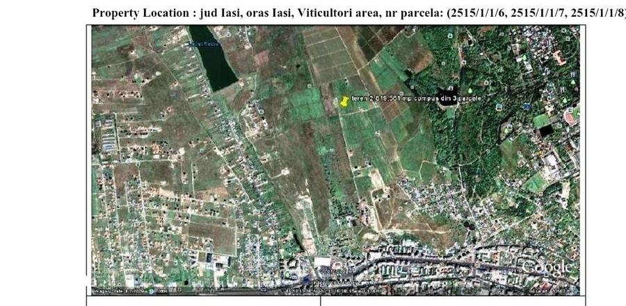 Viticulori, intrare prin Pacurari sau Aleea M. Sadoveanu, 2820 mp - 14