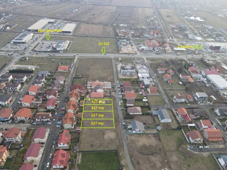 Teren Construcții intravilan de 627 mp, în Moșnița Nouă