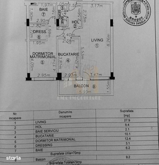 Apartament 2 camere decomandat Isaran Tractorul Brasov - 10