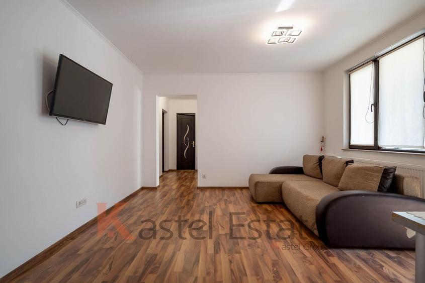 Apartament cu 3 camere semidecomandat, mobilat în Obor