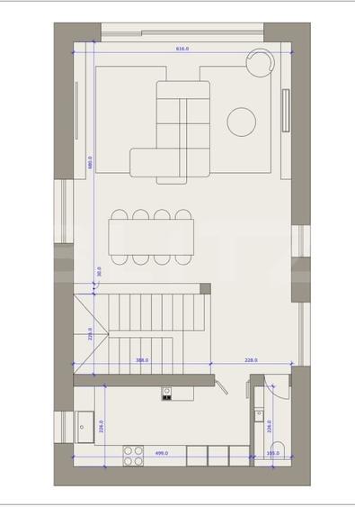 Casă individuală cu 5 camere cu Canalizare în Făget