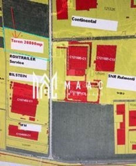 Teren Construcții intravilan de 20800 mp, în Exterior Vest