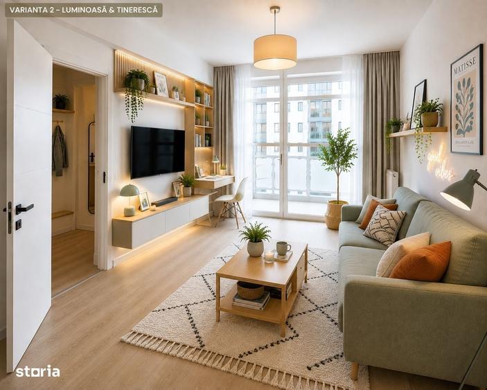 Apartament cu 3 camere în Lunca Cetățuii