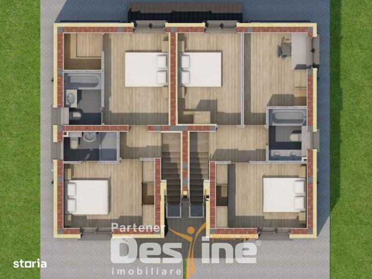 Casă cu 4 camere cu Teren 300 Mp în Bunloc
