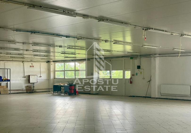 Spațiu industrial, de 1,680 mp, în Prunișor