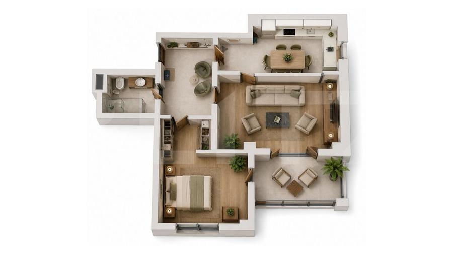Apartament Nou Cu 2 Camere | 72,80 Mp | Targu Mures - 1