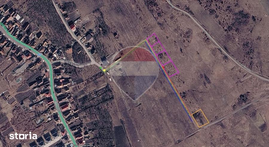 Teren intravilan de vanzare 843 mp Chinteni - 11