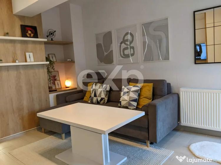 Apartament cu 2 camere semidecomandat în Aeroport