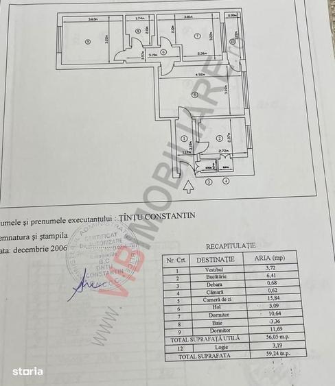 3 Camere - Calea Giulesti - Bloc Anvelopat - 9