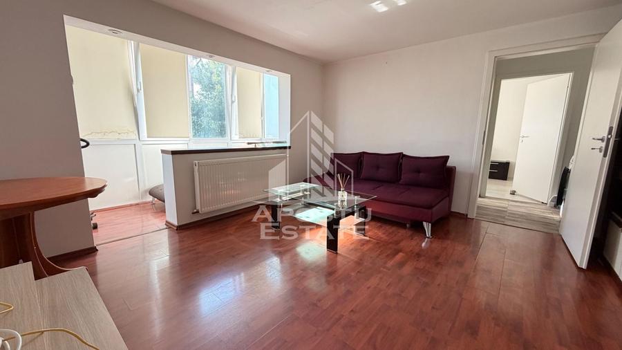 Apartament cu 3 camere semidecomandat, mobilat în Șagului