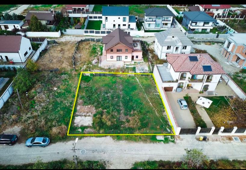 Teren Construcții intravilan de 556 mp, în Palazu Mare