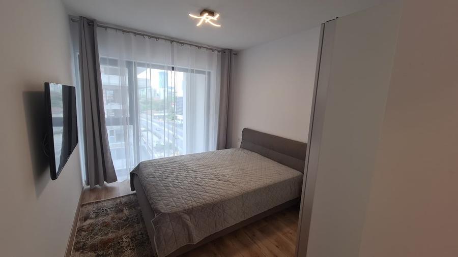 Apartament cu 2 camere semidecomandat, mobilat în Aviației