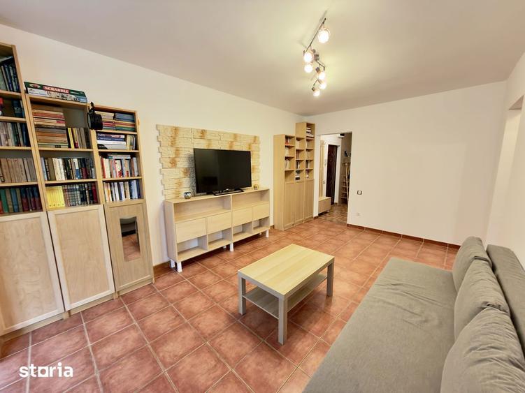 Apartament cu 2 camere semidecomandat, mobilat în Pantelimon