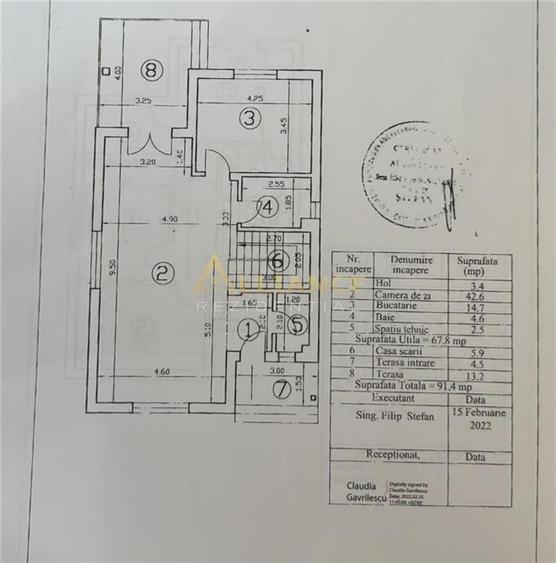 Casă individuală cu 4 camere cu Canalizare în Central