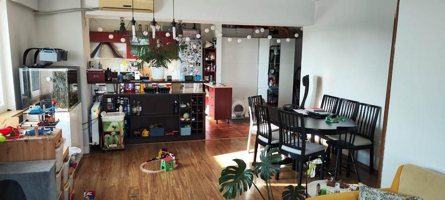 Apartament cu 2 camere semidecomandat în Nord