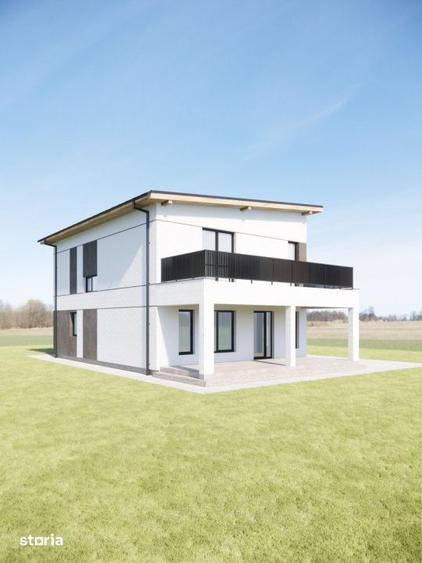 Casa individuala la rosu 130 mp utili, teren 440 mp, drum privat - 19