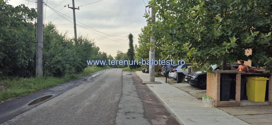 Teren Construcții intravilan de 600 mp, în Balotești